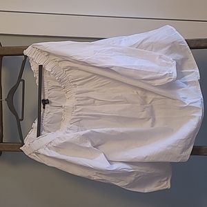 Womens gap xl white shirt